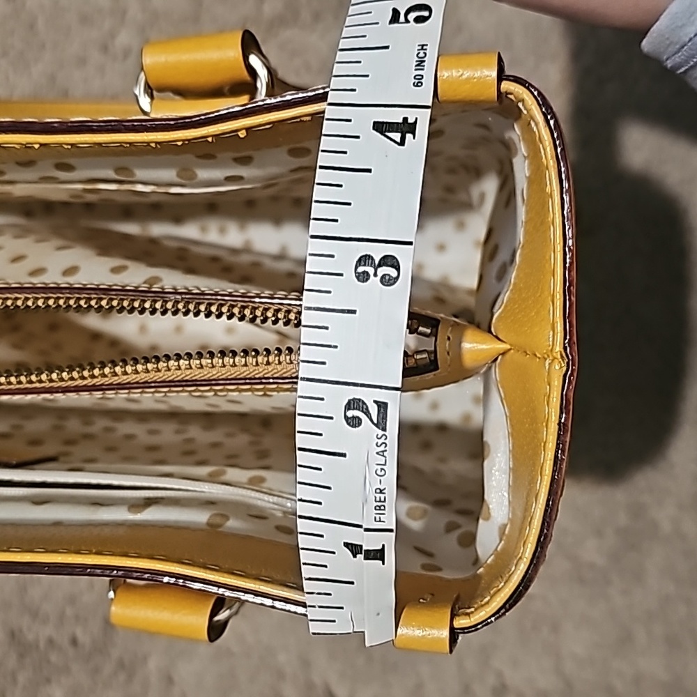 Kate Spade Mustard Yellow Purse - Picture 7 of 7